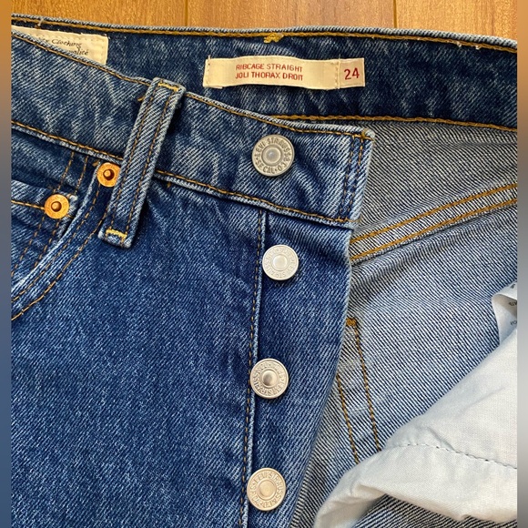 LEVI's Ribcage Straight Jeans - Picture 3 of 5